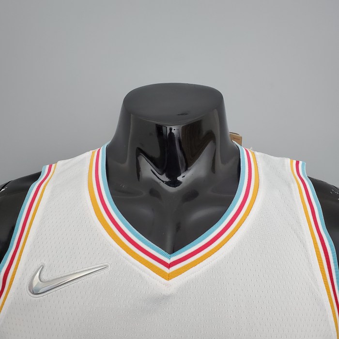 Kawhi Leonard San Antonio Spurs 2022 City Edition Swingman Jersey White
