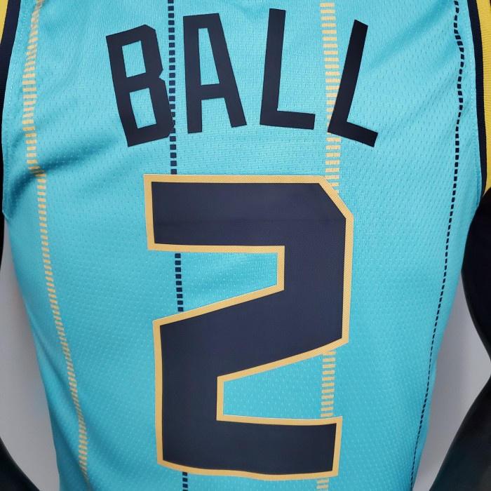 LaMelo Ball Charlotte Hornets Swingman Jersey Green