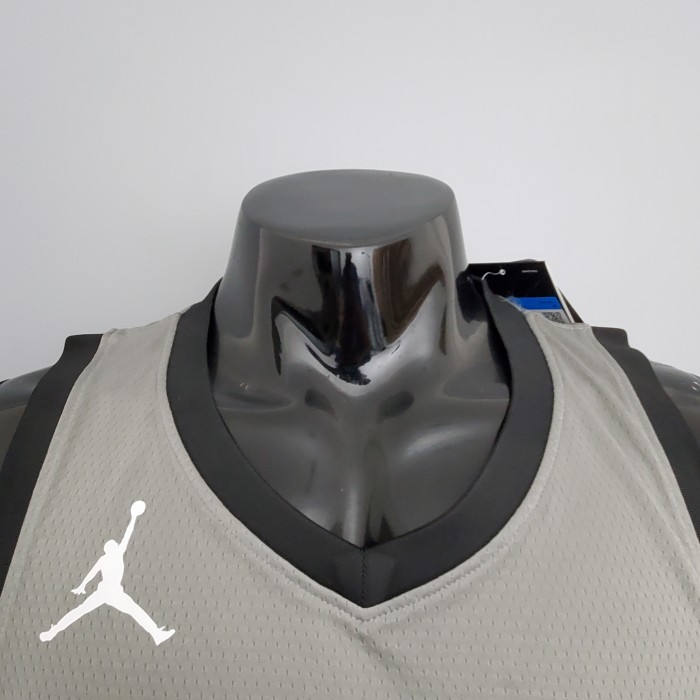 Blake Griffin Brooklyn Nets Flying Man Swingman Jersey Gray