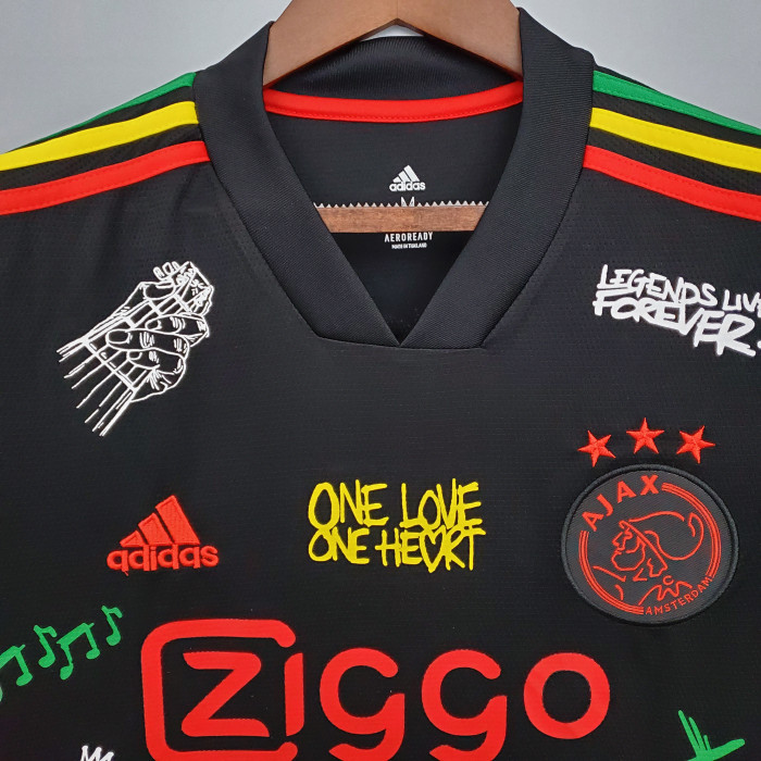Ajax Bob Marley Limited Edition Man Jersey 21/22