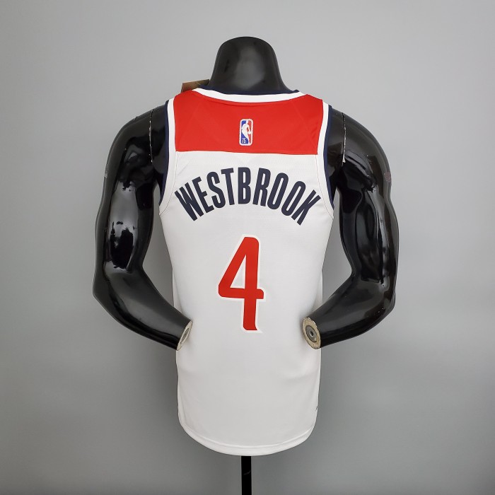 Russell Westbrook Washington Wizards 75th Anniversary Swingman Jersey White