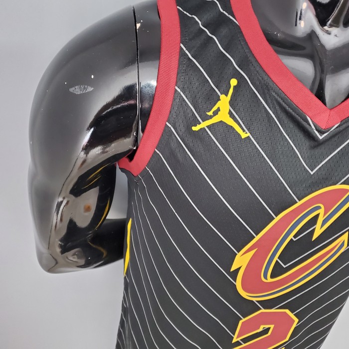 Kyrie Irving Cleveland Cavaliers Theme Limited Edition Swingman Jersey Black