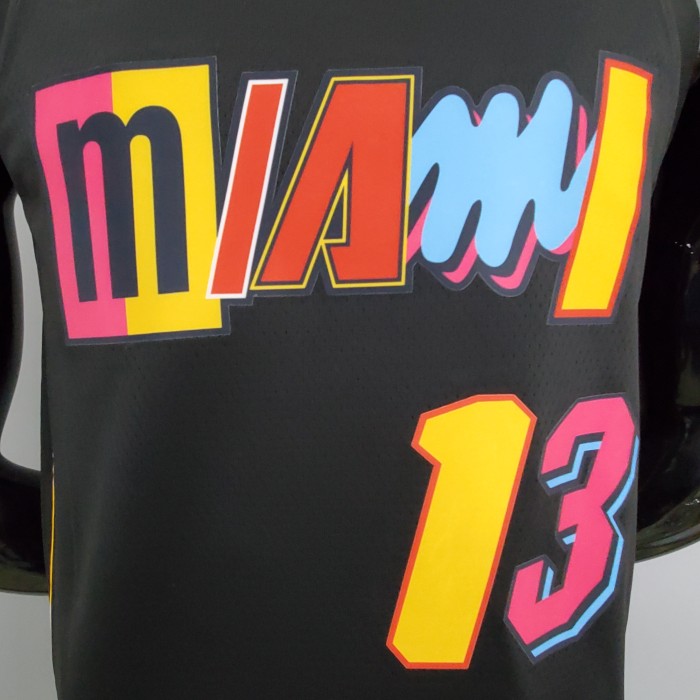 Bam Adebayo Miami Heat 2022 City Edition Swingman Jersey Black