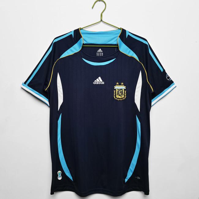 Argentina Away Retro Jersey 2006