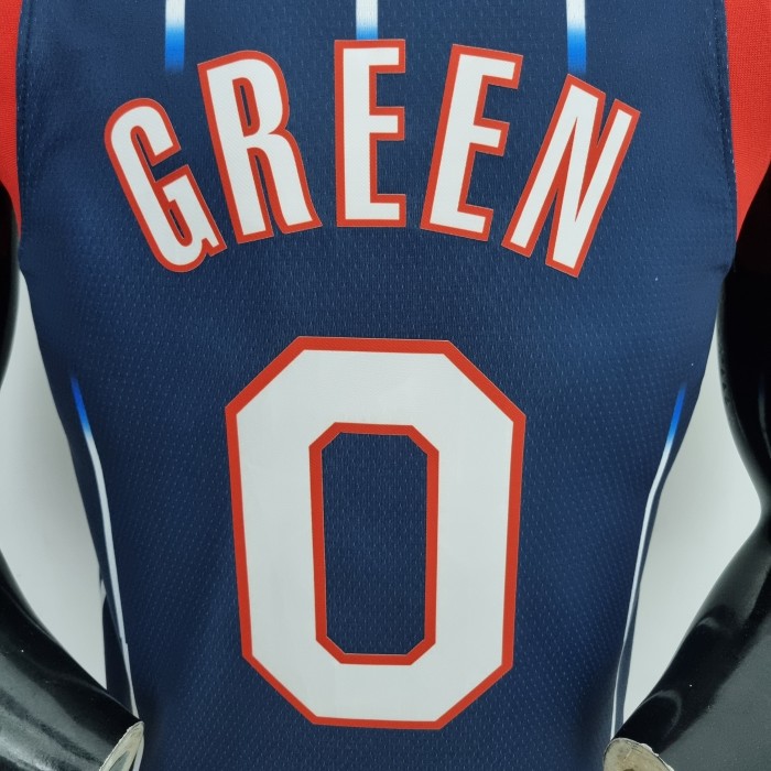 Russell Westbrook Houston Rockets 2022 City Edition Swingman Jersey Blue