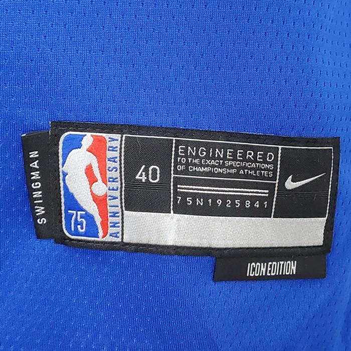 Joel Embiid Philadelphia 76ers 75th Anniversary Swingman Jersey Blue