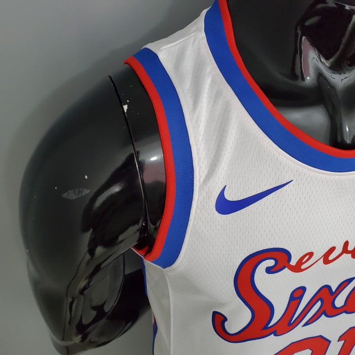 Joel Embiid Philadelphia 76ers Swingman Jersey White