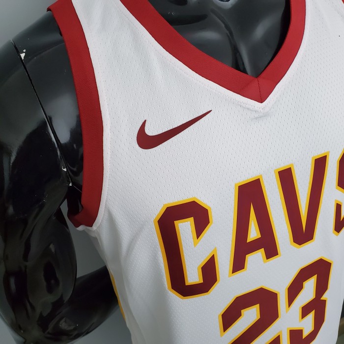 LeBron James Cleveland Cavaliers Swingman Jersey White