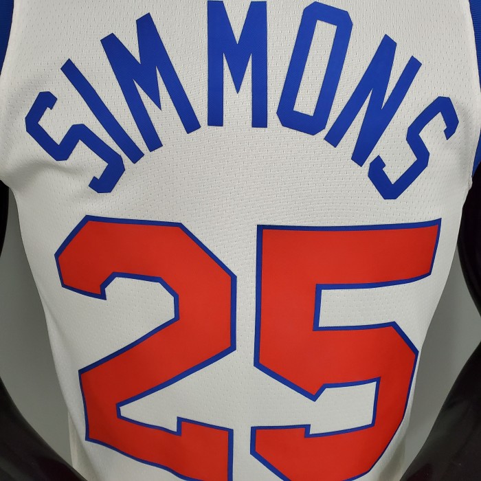 Ben Simmons Philadelphia 76ers Retro Limited Edition Swingman Jersey White