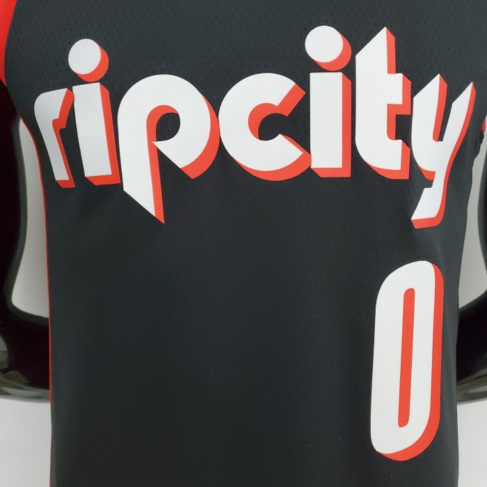Damian Lillard Portland Trail Blazers 2022 Urban Edition Swingman Jersey Black