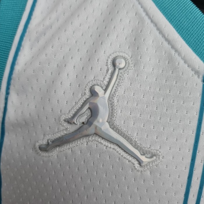 LaMelo Ball Charlotte Hornets 75th Anniversary Swingman Jersey White