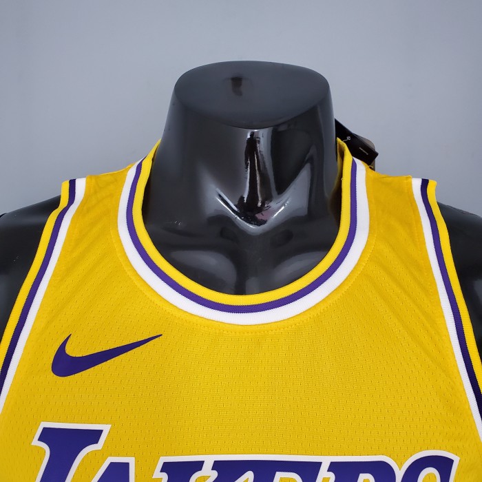 Carmelo Anthony Los Angeles Lakers 2020/21 Swingman Jersey Yellow