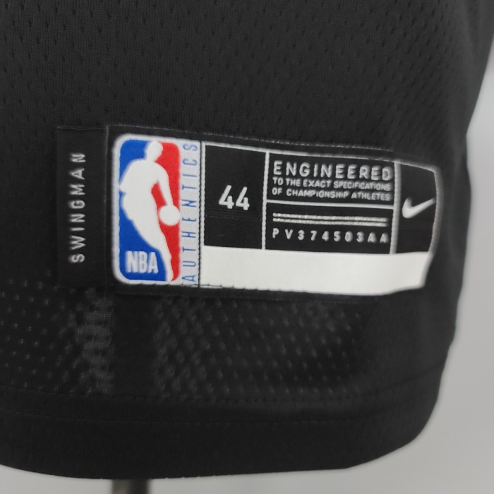 Tim Duncan San Antonio Spurs City Edition Swingman Jersey Black