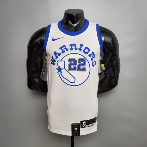 Andrew Wiggins Golden State Warriors Retro Version Swingman Jersey White