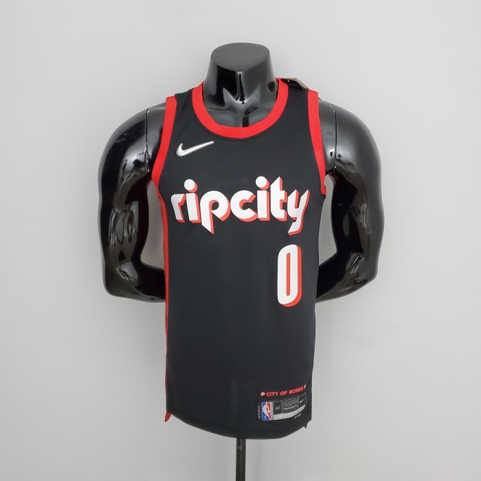 Damian Lillard Portland Trail Blazers 2022 Urban Edition Swingman Jersey Black