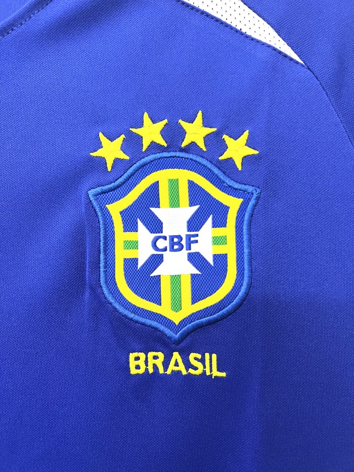 Brazil Away Retro Jersey 2002