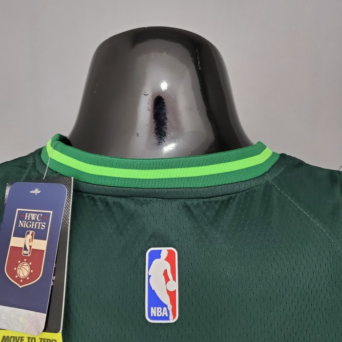 Kyrie Irving Boston Celtics Bonus Edition Swingman Jersey Dark Green