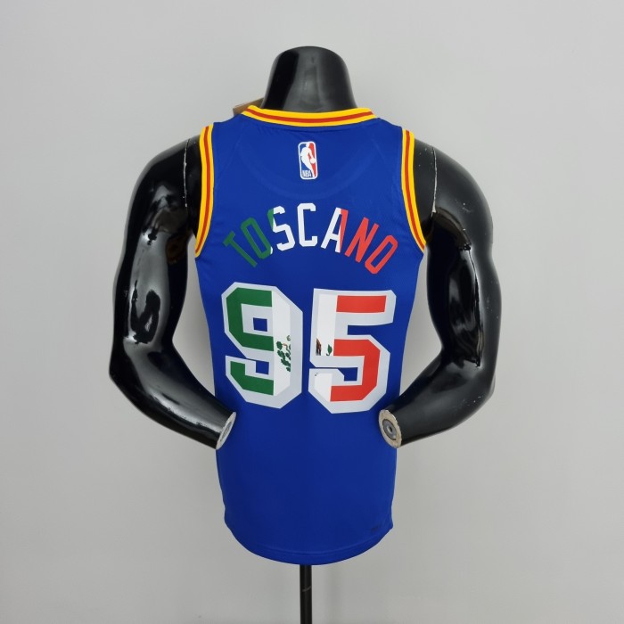 Juan Toscano-Anderson Golden State Warriors Swingman Jersey Mexico Exclusive Blue
