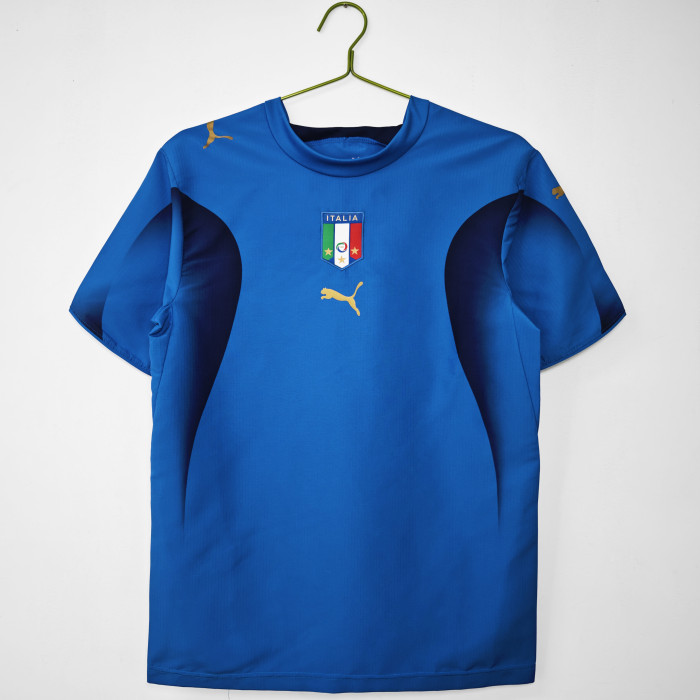 Italy Retro Home Jersey 2006