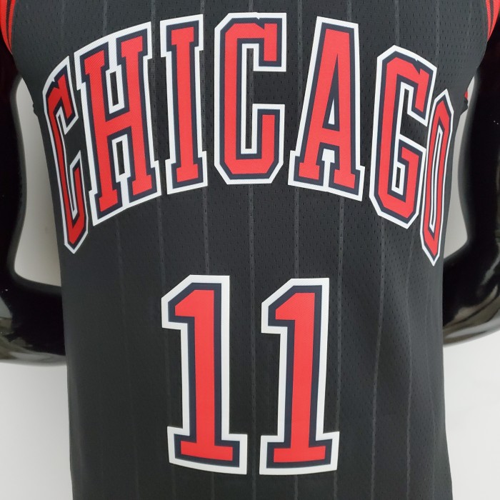 DeMar DeRozan Chicago Bulls 75th Anniversary Swingman Jersey Flyers Black