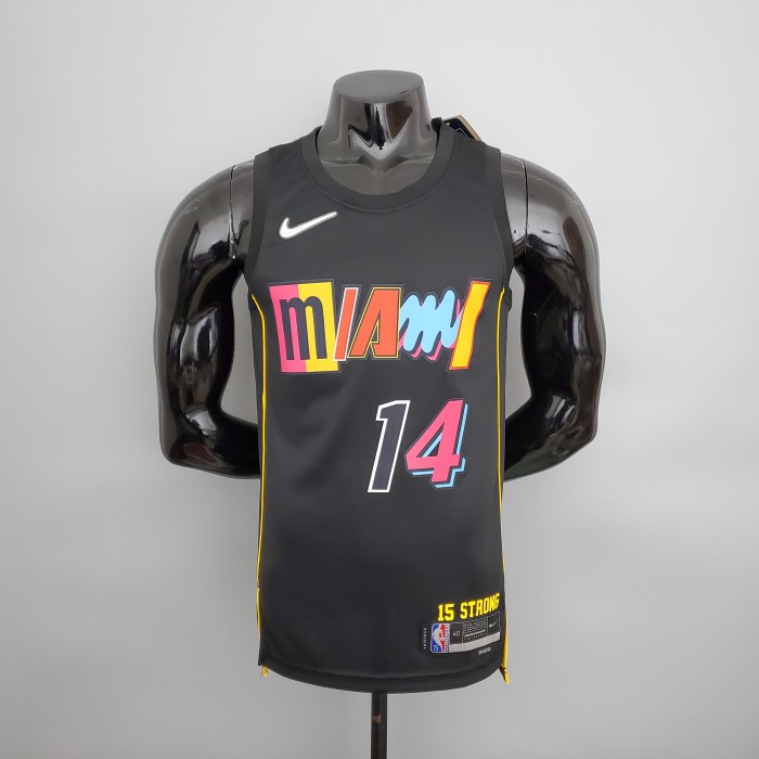 Tyler Herro Miami Heat 2022 City Edition Swingman Jersey Black
