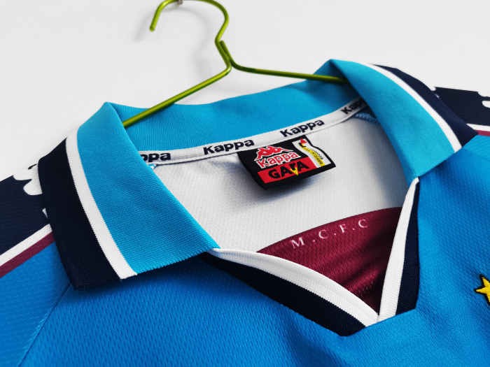 Manchester City Home Retro Jersey 1997-99
