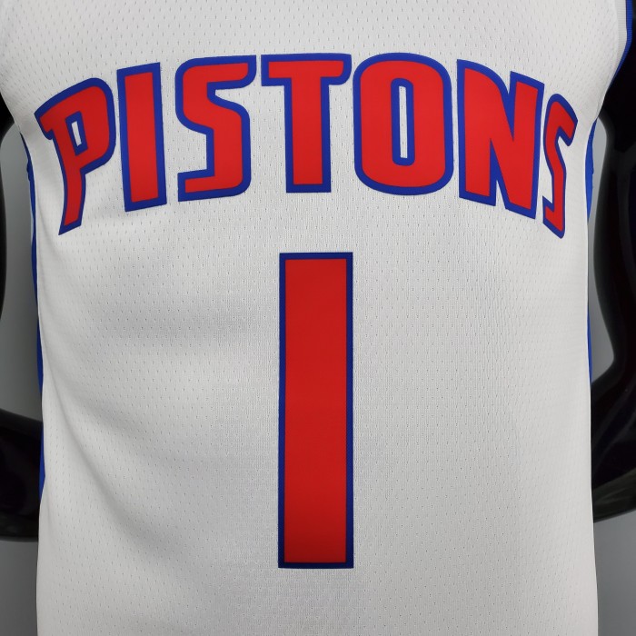 Allen Iverson Detroit Pistons 75th Anniversary Swingman Jersey White
