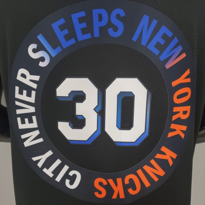 Julius Randle New York Knicks City Edition Swingman Jersey Black