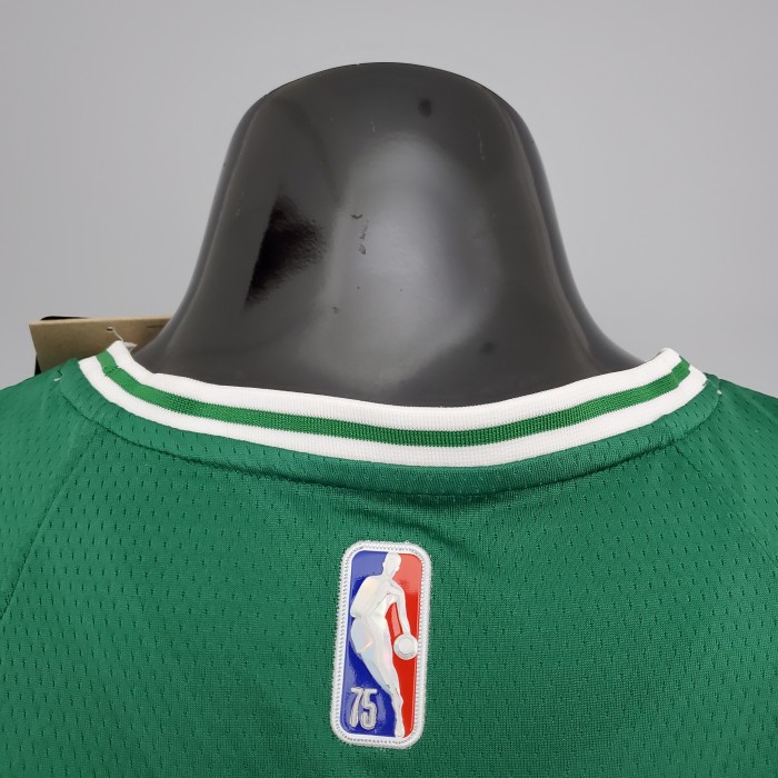 Jaylen Brown Boston Celtics 75th Anniversary Swingman Jersey Green