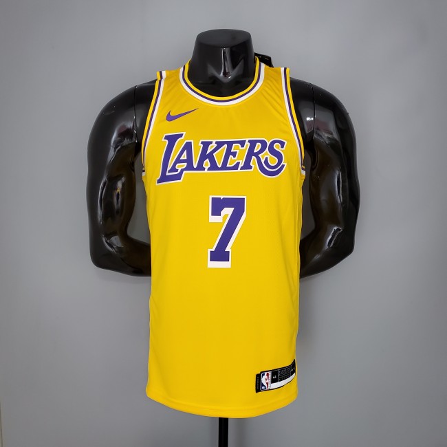 Carmelo Anthony Los Angeles Lakers 2020/21 Swingman Jersey Yellow
