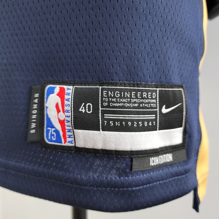 Zion Williamson New Orleans Pelicans Navy Blue Swingman Jersey