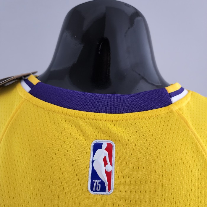 Juan Toscano-Anderson Los Angeles Lakers 75th Anniversary Swingman Jersey Yellow