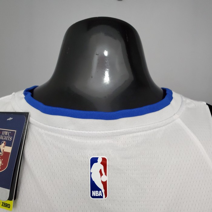 Kristaps Porzingis Dallas Mavericks Swingman Jersey White