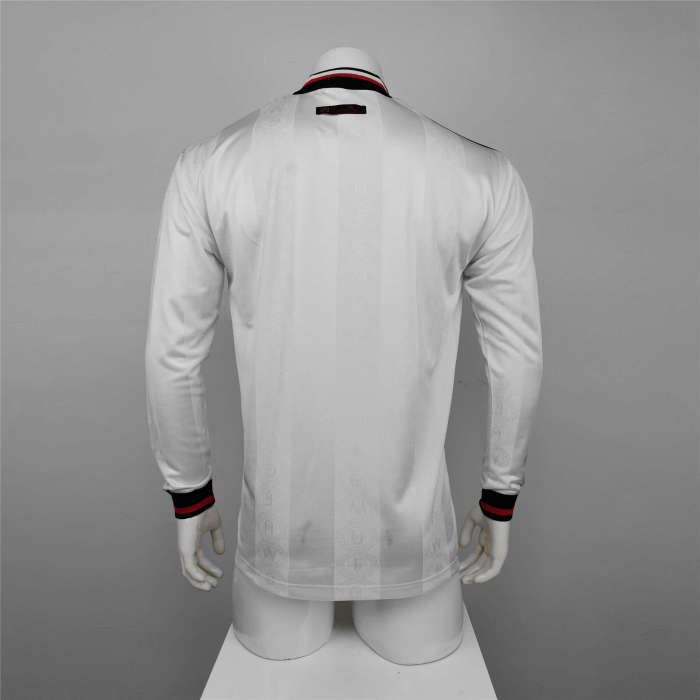 Manchester United Away Long Sleeve Retro Jersey 98/99