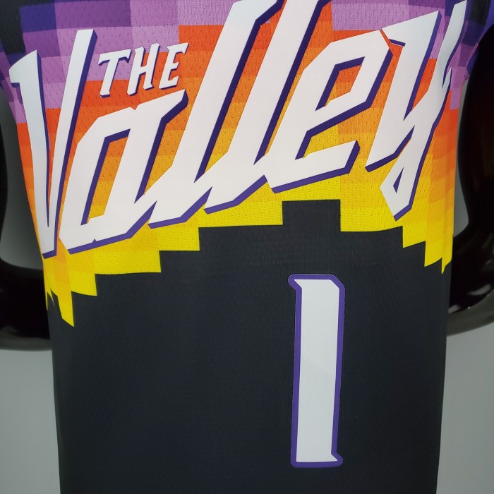 Devin Booker Phoenix Suns City Edition Swingman Jersey Black
