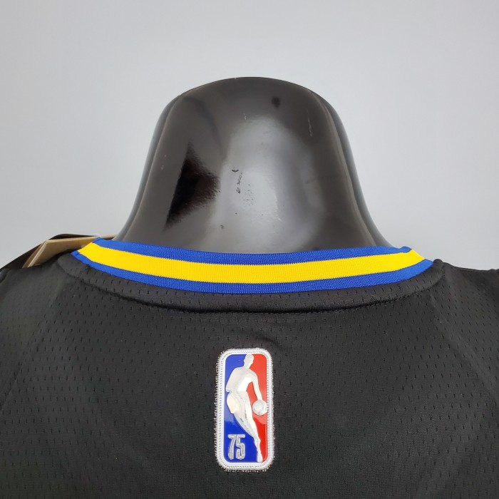 James Wiseman Golden State Warriors 75th Anniversary Swingman Jersey Black
