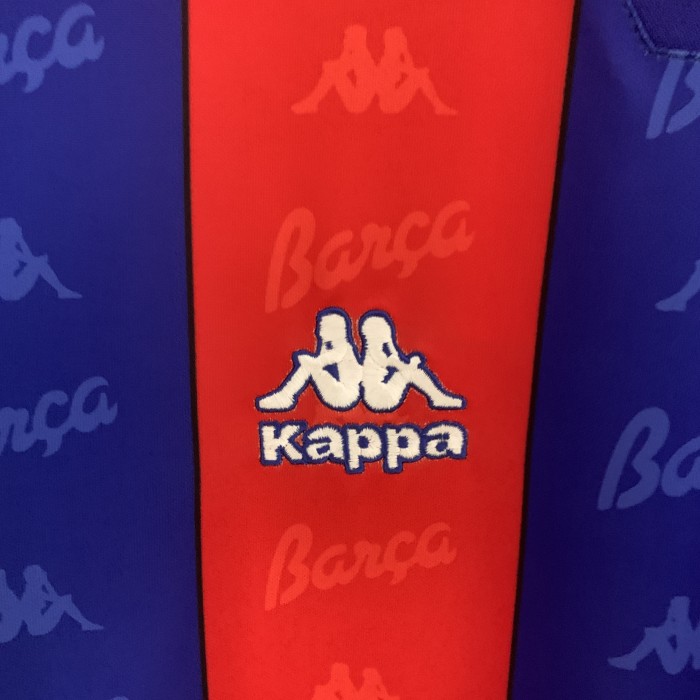 Barcelona Home Long Sleeve Retro Jersey 1996/97