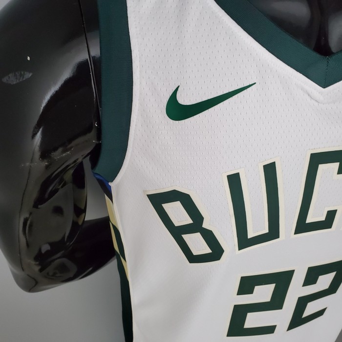 Khris Middleton Milwaukee Bucks Swingman Jersey White