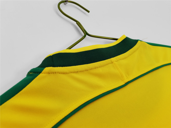 Brazil Home Retro Jersey 1998