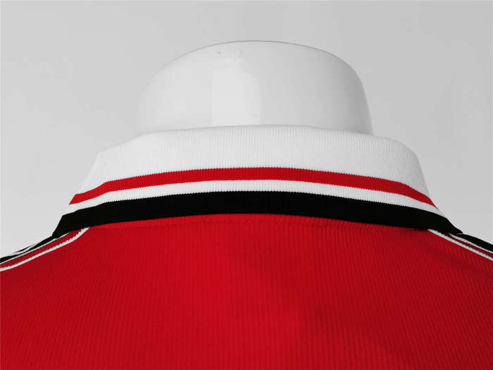 Manchester United Home Long Sleeve Retro Jersey 98/99