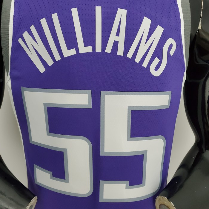 Jason Williams Sacramento Kings 75th Anniversary Swingman Jersey Purple