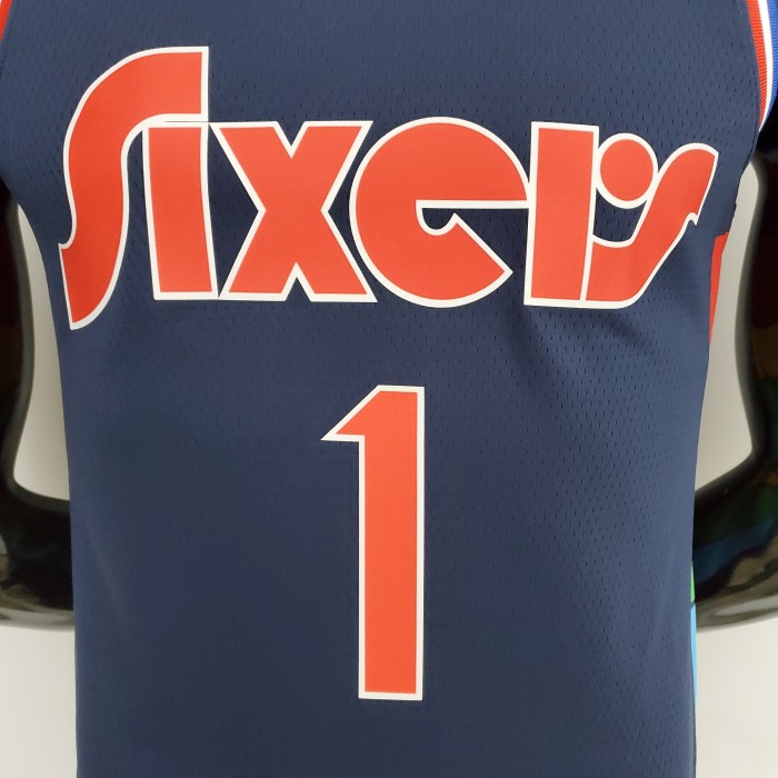 James Harden Philadelphia 76ers 2021/22 Swingman Jersey Royal Blue