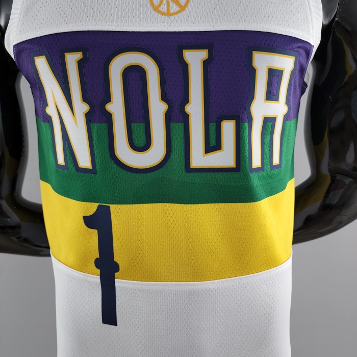 Zion Williamson New Orleans Pelicans Urban Edition Swingman Jersey 2018