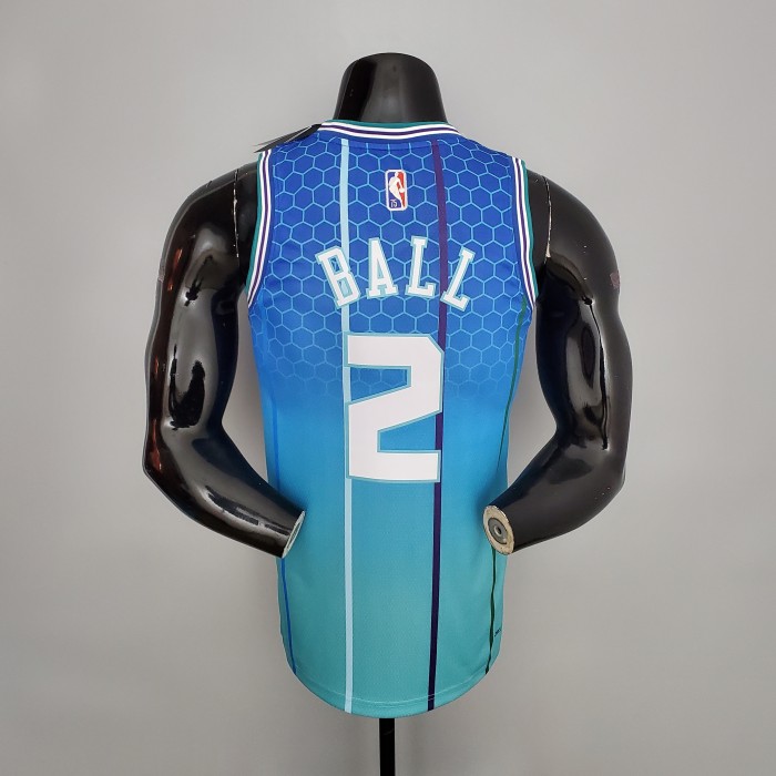 LaMelo Ball Charlotte Hornets 2022 City Edition Swingman Jersey Blue