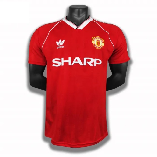 Manchester United Home Retro Jersey 1988/89