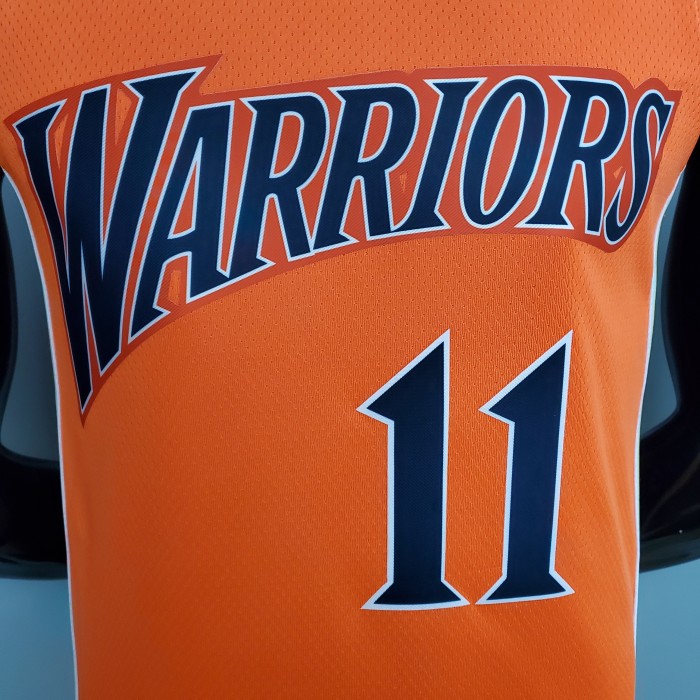 Klay Thompson Golden State Warriors Swingman Jersey Orange