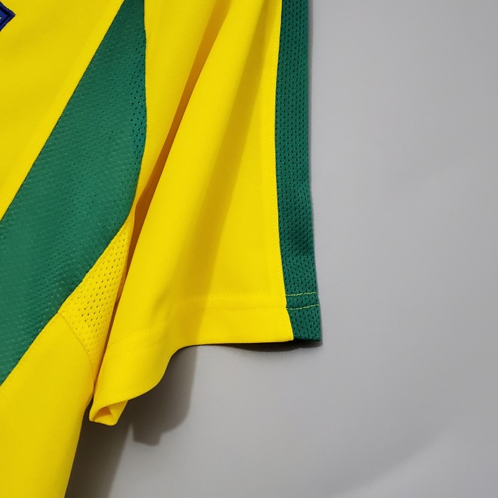 Brazil Home Retro Jersey 2002