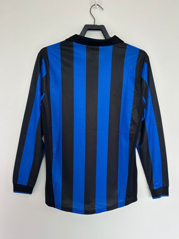 Inter Milan Home Long Sleeve Retro Jersey 1998/99