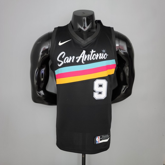 Tony Parker San Antonio Spurs City Edition Swingman Jersey Black