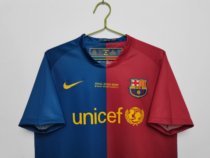 Barcelona Home Retro Jersey 2008/09